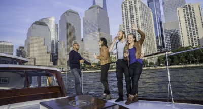 New york luxury Yacht 66 people on bow